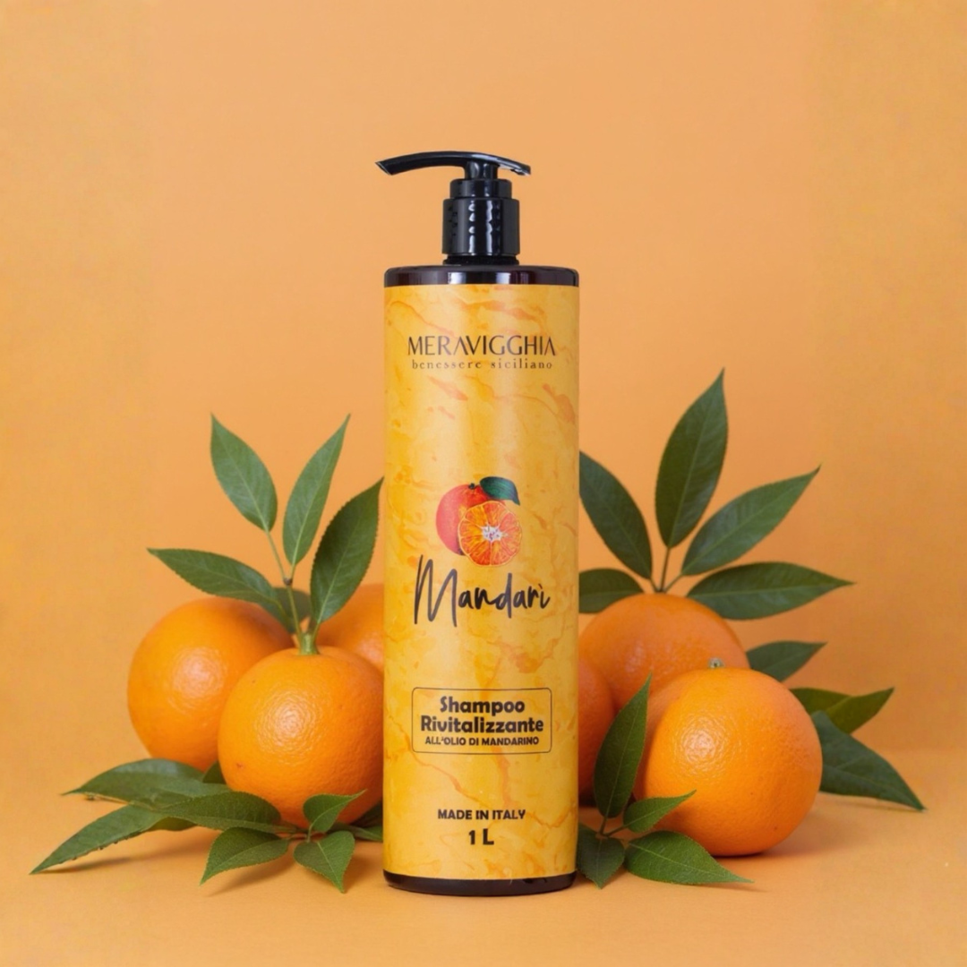 Shampoo Capelli Ricci Anti-Crespo al Mandarino