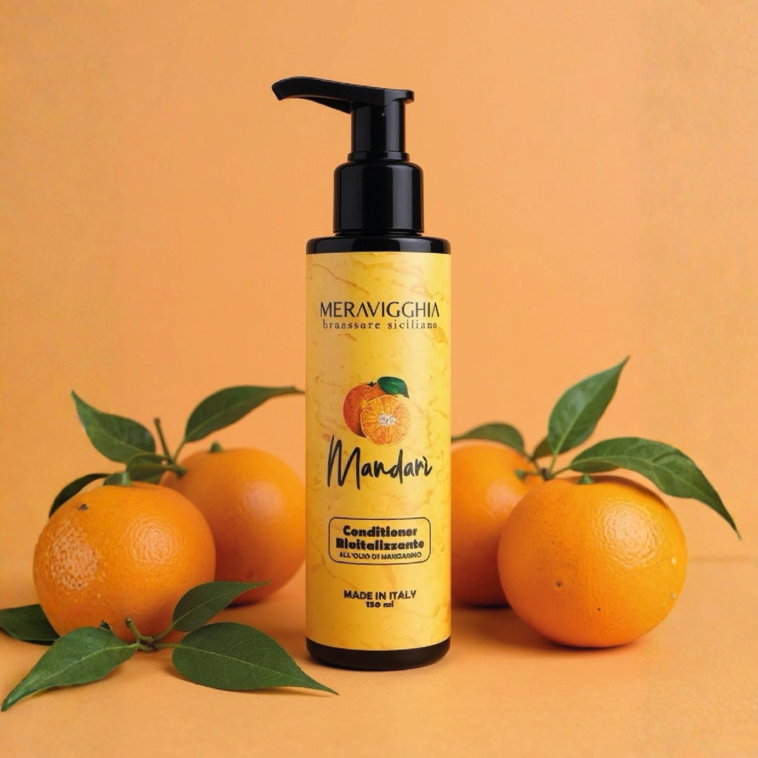 Balsamo Capelli Ricci al Mandarino Districante, Anticrespo 150ml