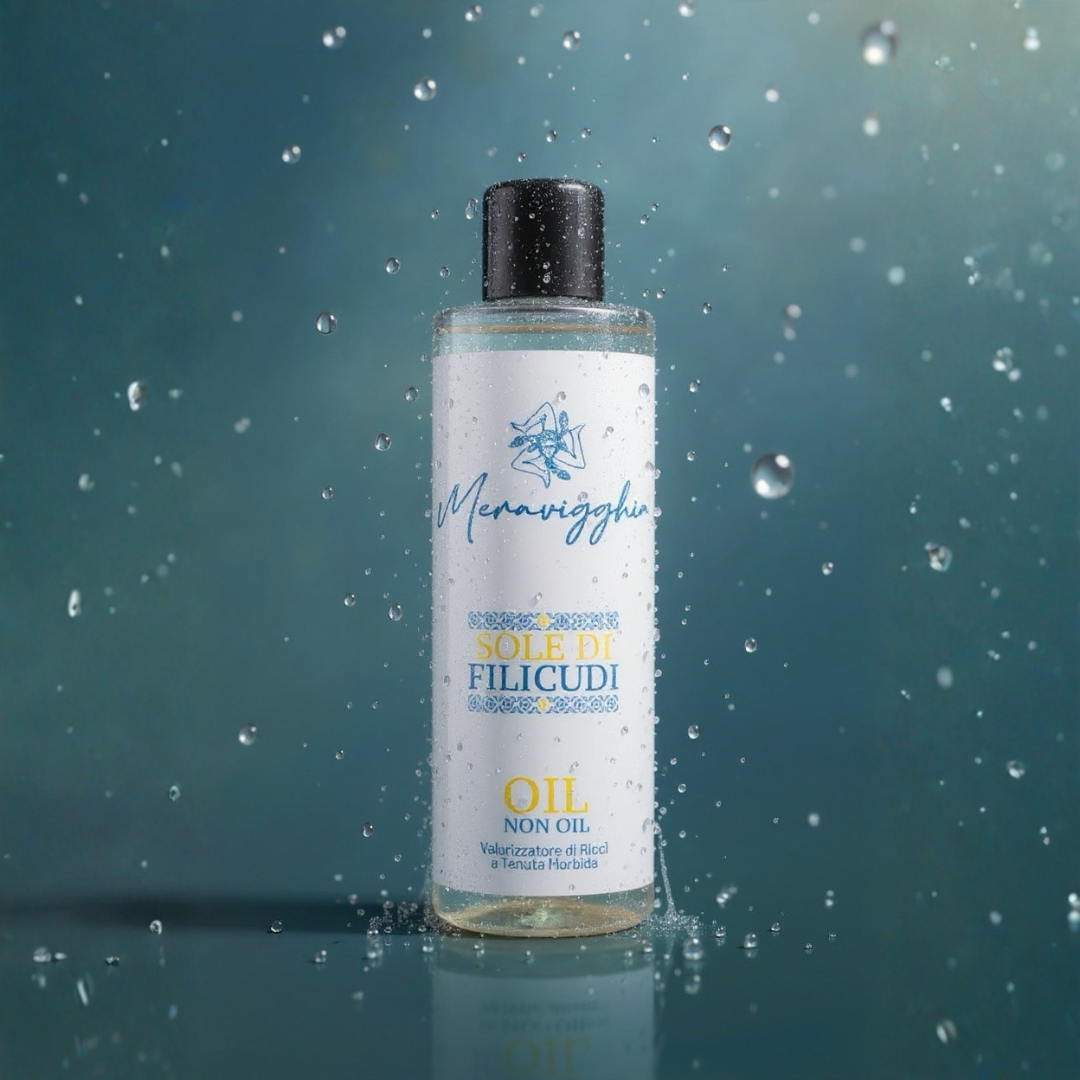 Crema Capelli Ricci Mossi Sole di Filicudi 200ml.